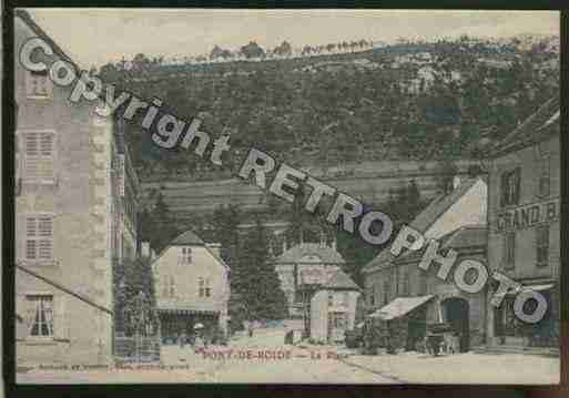 Ville de PONTDEROIDE Carte postale ancienne