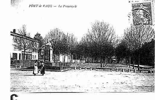 Ville de PONTDEVAUX Carte postale ancienne