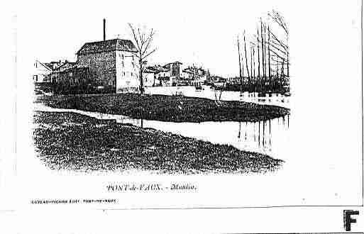 Ville de PONTDEVAUX Carte postale ancienne Ville de PONTDEVAUX Carte postale ancienne