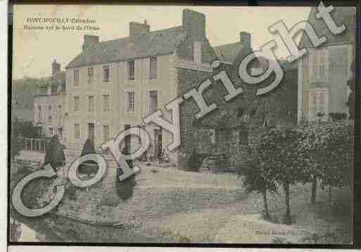 Ville de PONTD\'OUILLY Carte postale ancienne