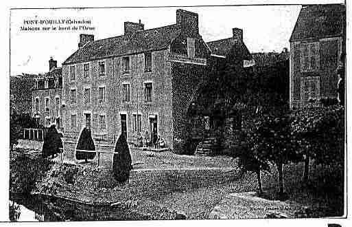 Ville de PONTD\'OUILLY Carte postale ancienne