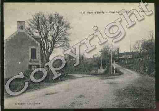 Ville de PONTD\'OUILLY Carte postale ancienne