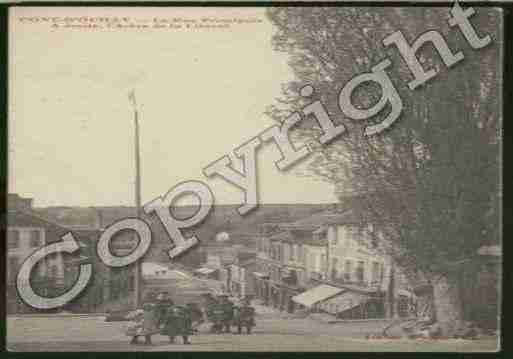 Ville de PONTD\'OUILLY Carte postale ancienne