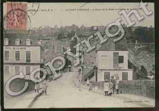 Ville de PONTD\'OUILLY Carte postale ancienne