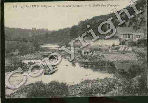 Ville de PONTD\'OUILLY Carte postale ancienne