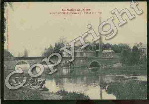 Ville de PONTD\'OUILLY Carte postale ancienne