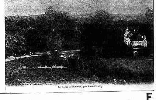 Ville de PONTD\'OUILLY Carte postale ancienne