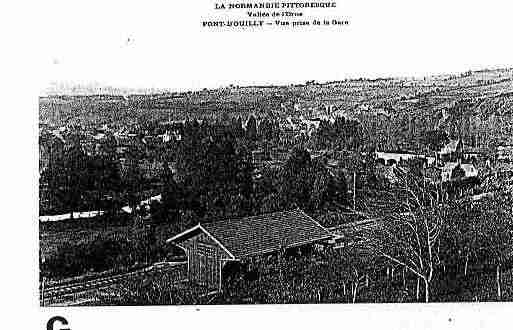 Ville de PONTD\'OUILLY Carte postale ancienne