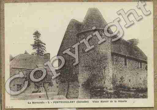 Ville de PONTECOULANT Carte postale ancienne