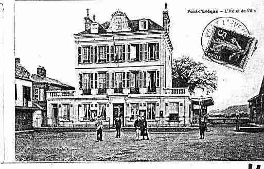 Ville de PONTL\\\'EVEQUE Carte postale ancienne