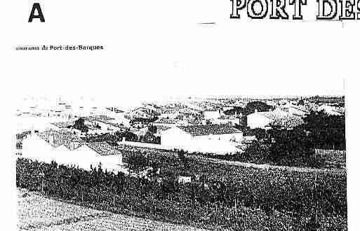 Ville de PORTDESBARQUES Carte postale ancienne