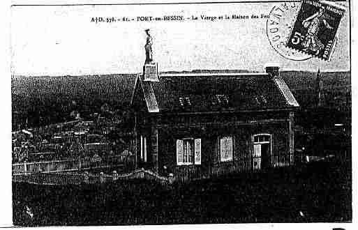 Ville de PORTENBESSINHUPPAIN Carte postale ancienne