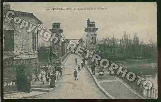 Ville de PORTSAINTEFOY Carte postale ancienne