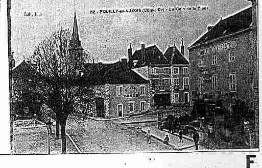 Ville de POUILLYENAUXOIS Carte postale ancienne