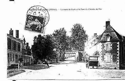 Ville de POUILLYSURLOIRE Carte postale ancienne