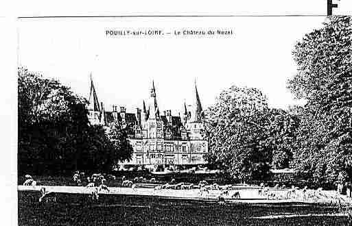 Ville de POUILLYSURLOIRE Carte postale ancienne