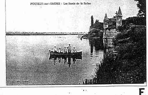 Ville de POUILLYSURSAONE Carte postale ancienne