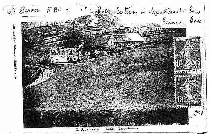 Ville de PRADESD\\\'AUBRAC Carte postale ancienne