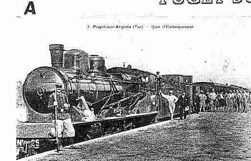 Ville de PUGETSURARGENS Carte postale ancienne