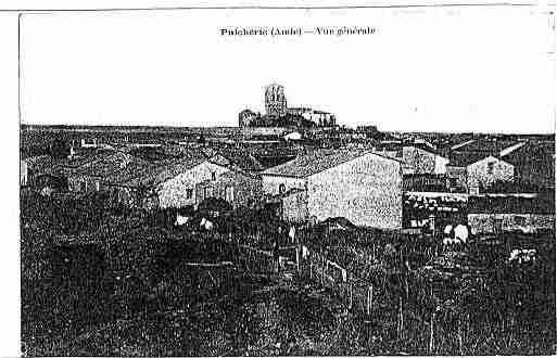 Ville de PUICHERIC Carte postale ancienne