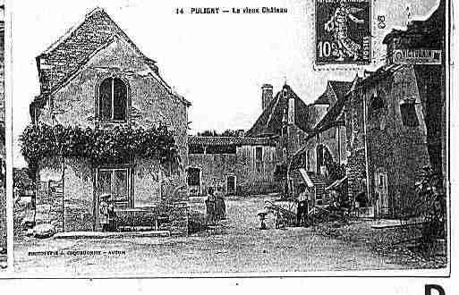 Ville de PULIGNYMONTRACHET Carte postale ancienne