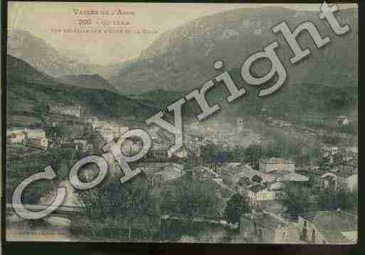 Ville de QUILLAN Carte postale ancienne