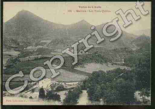 Ville de QUILLAN Carte postale ancienne