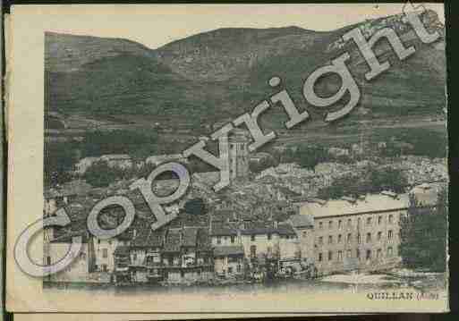 Ville de QUILLAN Carte postale ancienne