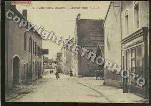 Ville de QUINGEY Carte postale ancienne