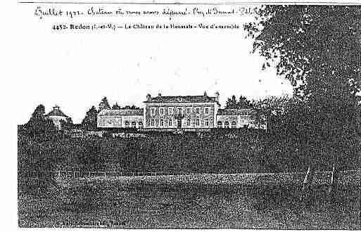 Ville de REDON Carte postale ancienne