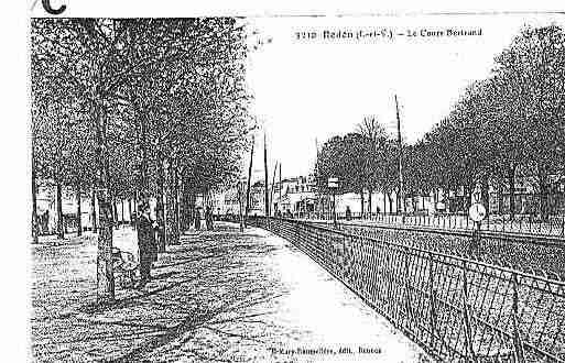 Ville de REDON Carte postale ancienne