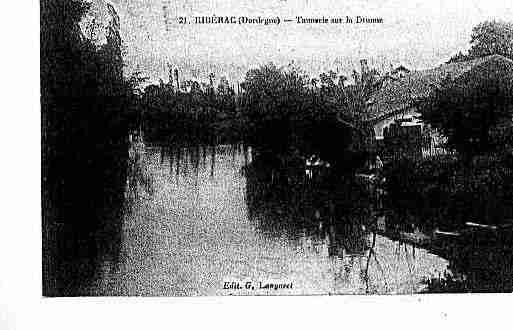Ville de RIBERAC Carte postale ancienne