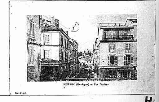 Ville de RIBERAC Carte postale ancienne