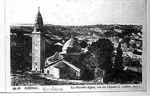 Ville de RIBERAC Carte postale ancienne