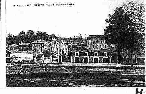 Ville de RIBERAC Carte postale ancienne