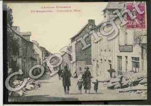 Ville de RIEUPEYROUX Carte postale ancienne