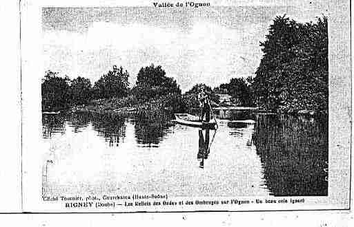 Ville de RIGNEY Carte postale ancienne