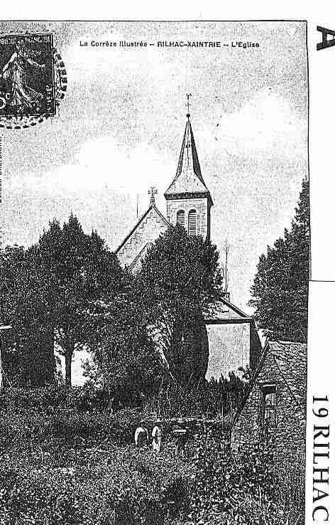 Ville de RILHACXAINTRIE Carte postale ancienne