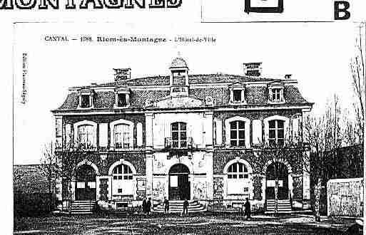 Ville de RIOMESMONTAGNES Carte postale ancienne