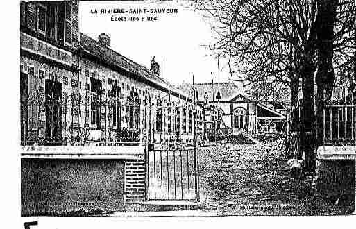 Ville de RIVIERESAINTSAUVEUR(LA) Carte postale ancienne