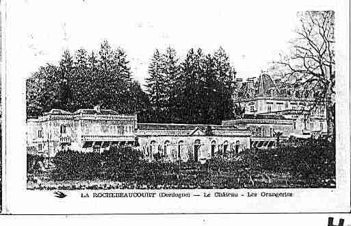 Ville de ROCHEBEAUCOURT(LA) Carte postale ancienne