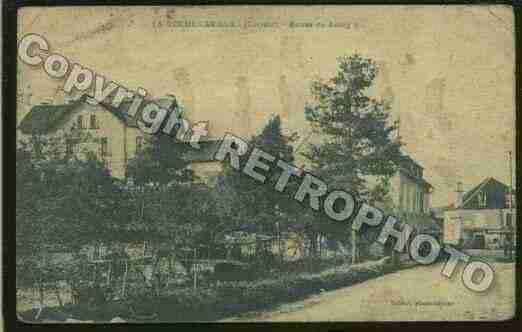 Ville de ROCHECANILLAC(la) Carte postale ancienne