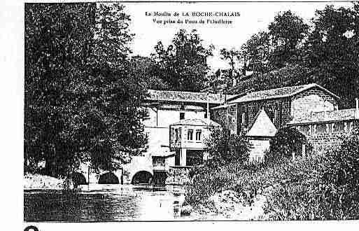 Ville de ROCHECHALAIS(LA) Carte postale ancienne
