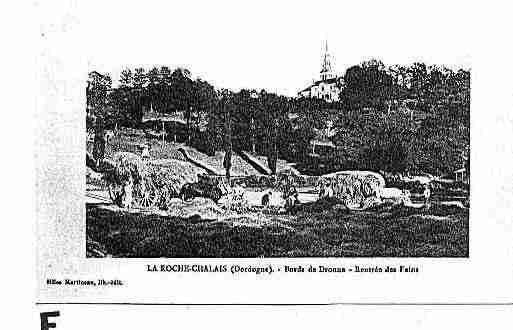 Ville de ROCHECHALAIS(LA) Carte postale ancienne