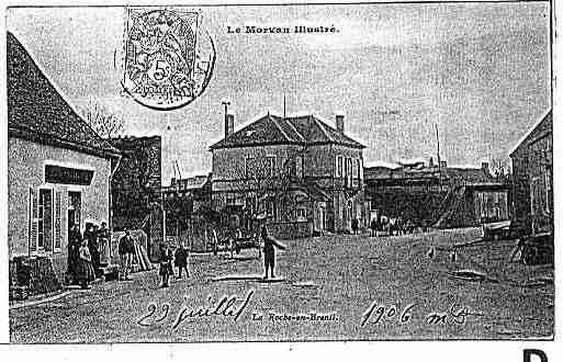 Ville de ROCHEENBRENIL(LA) Carte postale ancienne