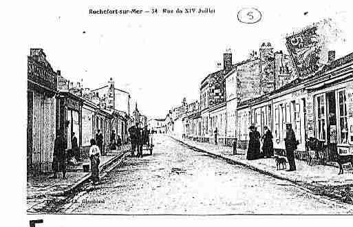 Ville de ROCHEFORT Carte postale ancienne