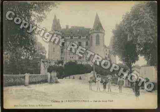 Ville de ROCHEFOUCAULD(LA) Carte postale ancienne