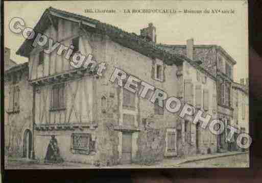 Ville de ROCHEFOUCAULD(LA) Carte postale ancienne