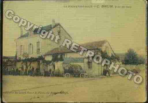Ville de ROCHEFOUCAULD(LA) Carte postale ancienne