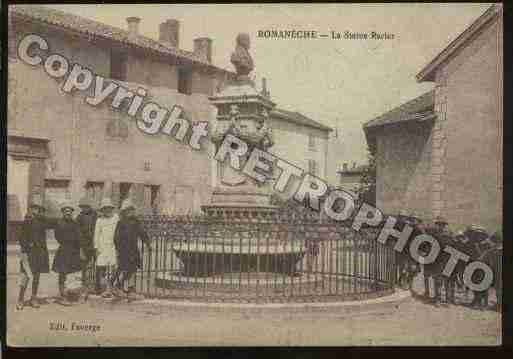 Ville de ROMANECHETHORINS Carte postale ancienne